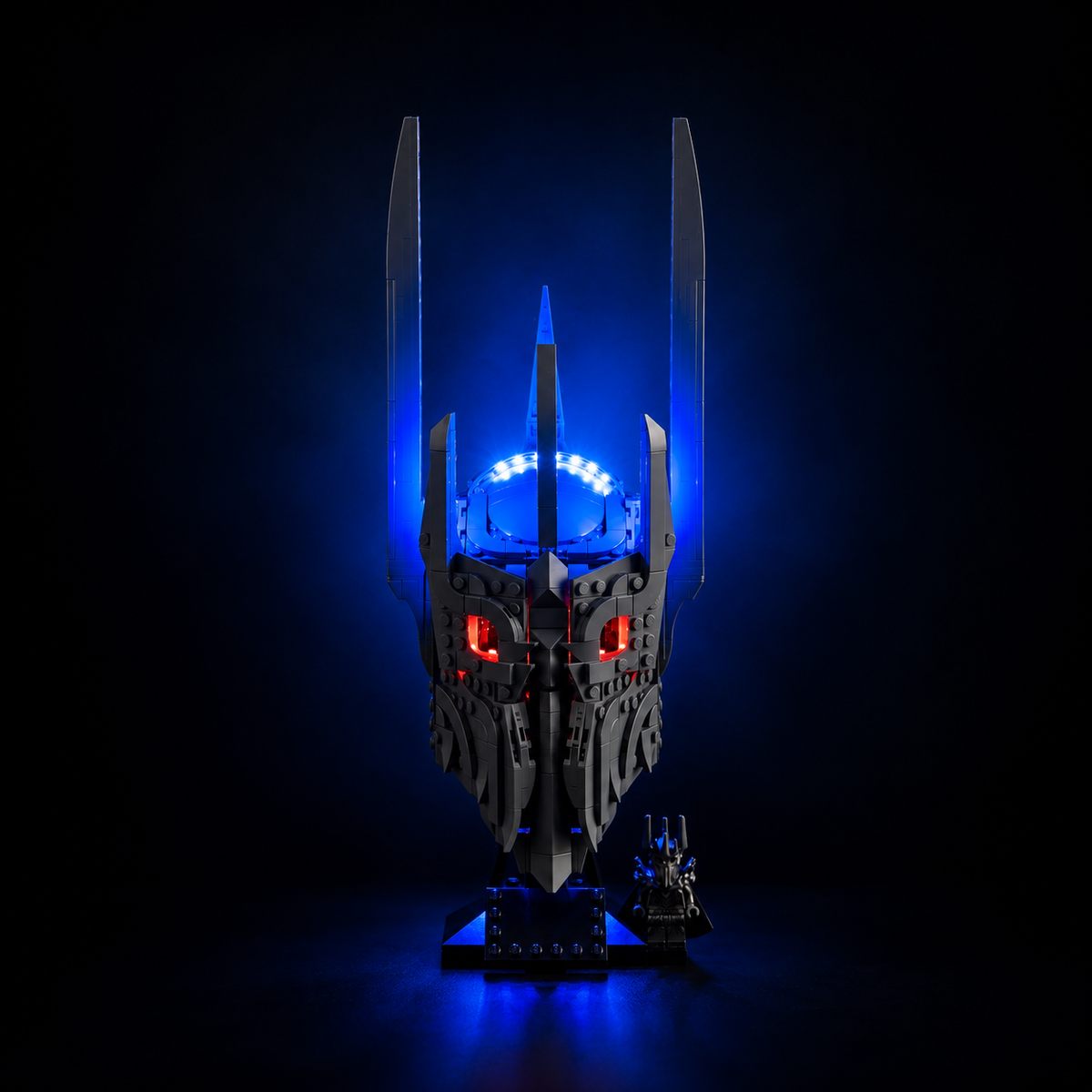 Light Kit Compatible with LEGO® The Lord of the Rings: Sauron’s Helmet Set 11373 - Touch Version