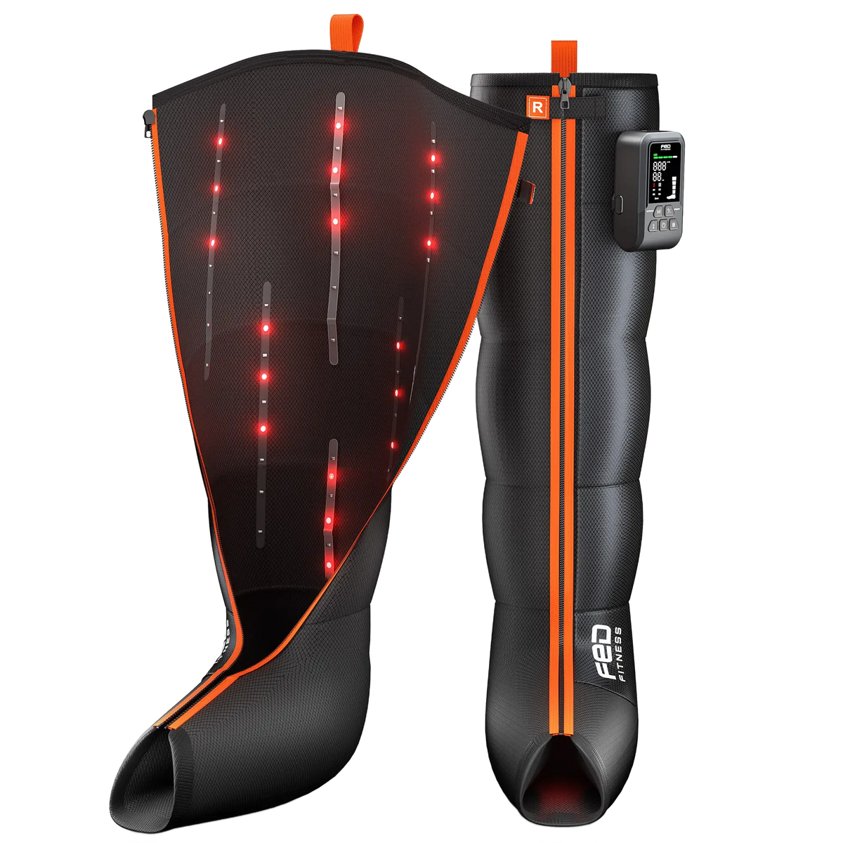 FED Fitness LM2 Cordless Air Compression Recovery Boots - Large
