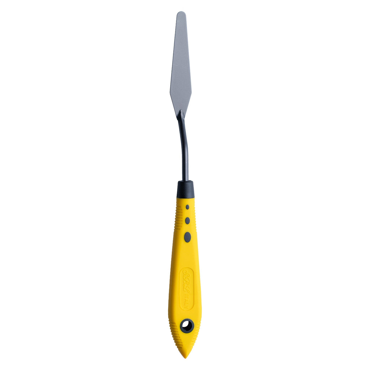 SBL #B51 Matte Black Palette Painting Knife - The Everyday Essential-Blade | Yellow Handle | 9451